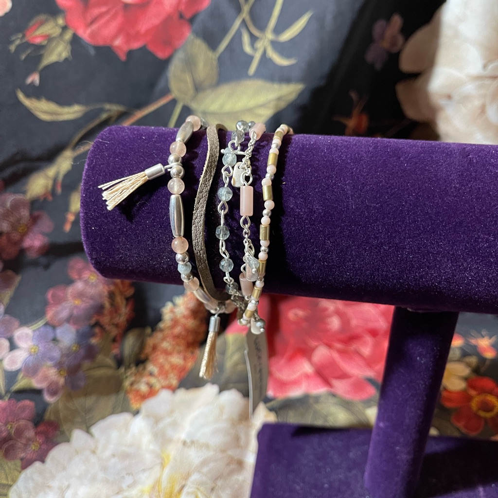 Nwt Lucky Brand Layered Tassel Bracelet 15$